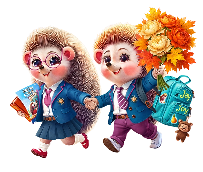 Їжачки-школярі Jay&Joy